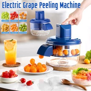Automatic Electric Grape Peeler Rechargeable Fruit Peeling Machine Skin Remover Home Kitchen Supplies Kitchen Gadgets