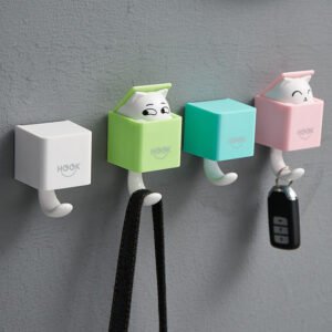 Cute Cat Coat Hook Wall Hanging